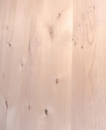 Alder Knotty Rustic Wood Veneer 24" x 96" with Paper Backing 1/40th Thickness