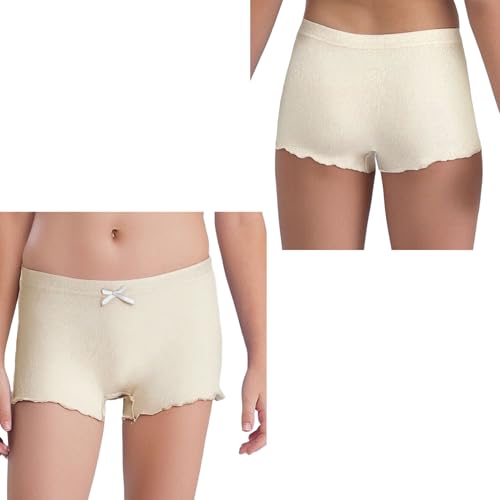JEYPINMI Toddler Girl's Boyshorts Soft Undies Solid Color Hipster Panties Underwear Bottoms