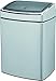 Produktbild Brabantia Touch Bin 10 L rechteckig mit Kunststoffeinsatz/Brilliant steel