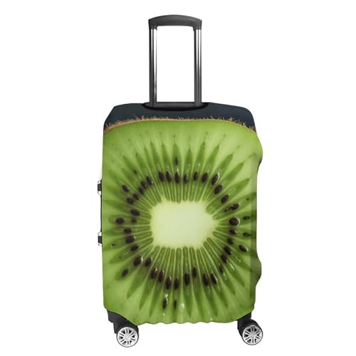 Kiwi Slice Travel Luggage Cover Anti-scratch Suitcase Cover Elastic Suitcase Protective Cover Fits 19-32 Inch Luggage L4