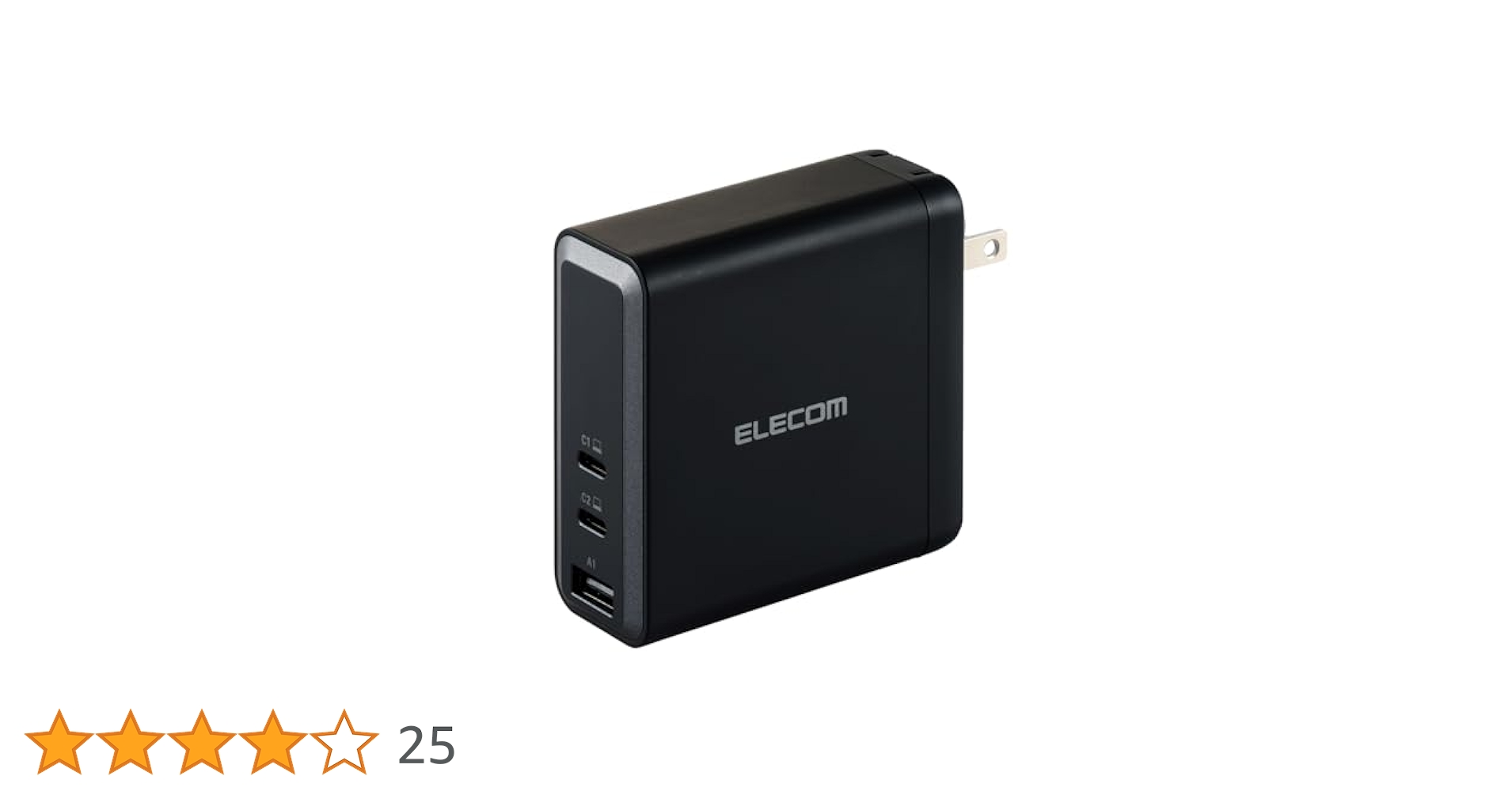 Amazon.co.jp: エレコム 充電器 USB PD対応 140W USB-C×2 USB-A