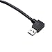 USB 3.0 Micro-B Cable for External Hard Drives & Phones, Right Angle, 1 ft / 30 cm