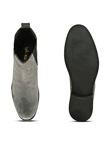 Image of HiREL'S Men's Suede Outdoor Every Day Chelsea Boots