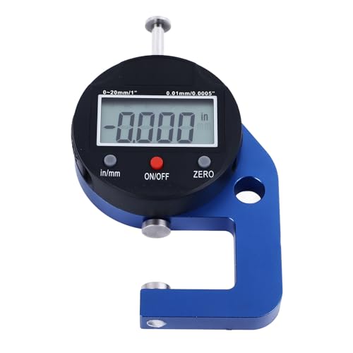 Calibrador de espesor digital portátil alta precisión miniatura 6