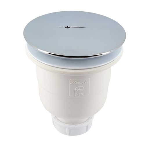 Bonde verticale pour receveur ø 90 mm