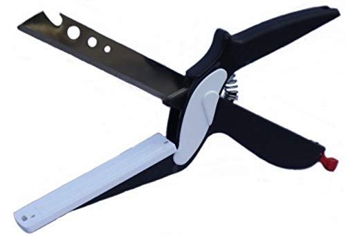 Black Fox Clever Cutter - 2 in 1 Kitchen Knife with Spring Action