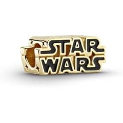 Abalorios Pandora Star Wars PANDORA Charm Logo Shine Star Wars en 3D 769247C01 unisex