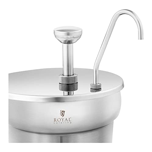 Royal Catering RCSW-09 sausdispenser roestvrij staal 6,6 l