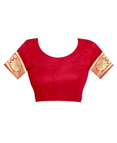 Image of Sugathari Women's Art Silk Maroon Kanchipuram Saree (SAN PARI 75 MAROON)