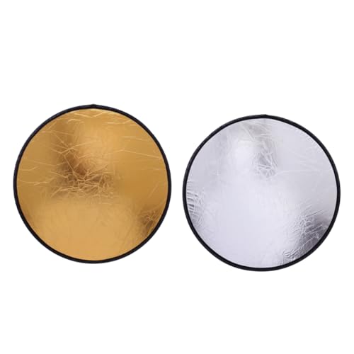 ARTIBETTER Photography Light Reflector Round Photo Light Reflector for Portable 2 Pcs Reflectors for Photography