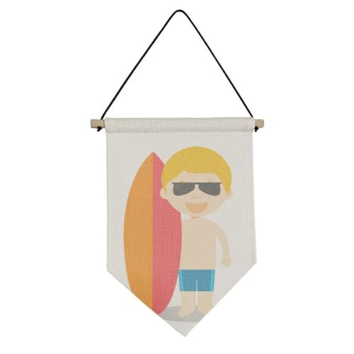 Drapeau en toile de surf Australie pour décoration murale