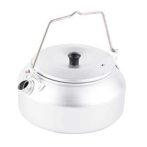 DeeRace キャンプケトルティーコーヒーポット折りたたみハンドルハイキングピクニックコンパクトティーポット