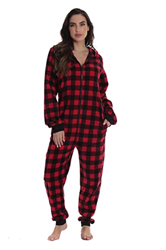 #followme Matching Adult Onesie for Family, Couples, Dog and Owner Buffalo Plaid2