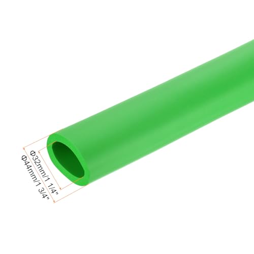 Image of uxcell Foam Tubing for Handle Grip Support,32mm(1 1 /4 inch) ID 44mm(1 3 /4 inch) OD 0.3 Meter /1ft Length Green