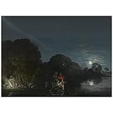 JUNIWORDS Poster, Adam Elsheimer, Die Flucht nach Ägypten, 