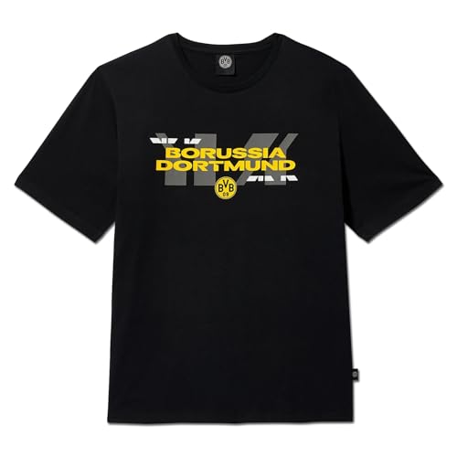 Borussia Dortmund Camiseta del BVB, Negro , S