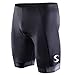 Synergy Men's Tri Short (Black with Mesh Pockets, Medium)
