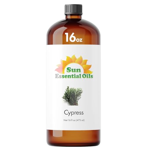 Aceite esencial de ciprés 16oz para aromaterapia miniatura 1