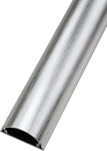 Copertura per cavi - Protezione per cavi da pavimento in lega di lunghezza 1 m per proteggere i fili e prevenire inciampo canale per cavi da durevole alluminio