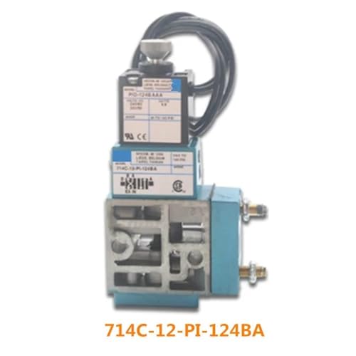 Électrovanne 714C-12-PI-124BA DC24V pour régulation de fluide industrielle