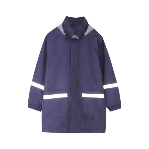 Raincoats for Kids Reusable Rain Ponchos Long Jacket with Hood and Pockets Rain Coats for Boys Girls Outdoor Rainwear3