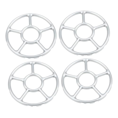 FONDOTIN 4 Piezas Soporte de Duradero para Olla de Leche Estante Antideslizante para Cocina de Gas Portátil de Soportes para Estufa de Gas Práctico y Resistente