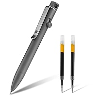 Amazon.com : KeyUnity KP04ST Bolt Action EDC Pen with Clip