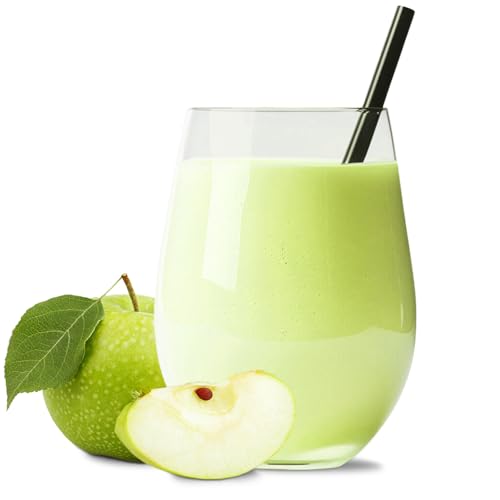 Molkepulver Grüner Apfel 500 g | Molke zum Abnehmen & Wohlfühlen | Kalorienarm, Eiweißreich, Lecker | ohne Künstliche Farb- oder Konservierungsstoffe | Movito
