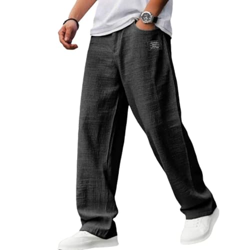 Mokaloha Mens Pants Casual Lightweight Breathable Outdoor Sports Drawstring Comfort Loose Pacificozy Men's Pant