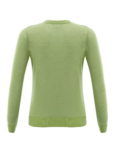 easyforever Kids Girls Knit Cardigan Sweater Long Sleeve Crewneck Casual Button Down Soft Knitted Top Outerwear2