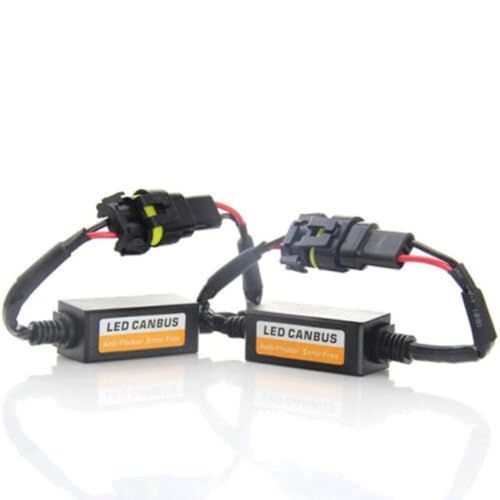 EasyByMall Lot de 2 décodeurs Canbus LED pour phares 9005 9006 9012, anti-erreur, anti-scintillement, anti-cancer et éliminateur de jeu