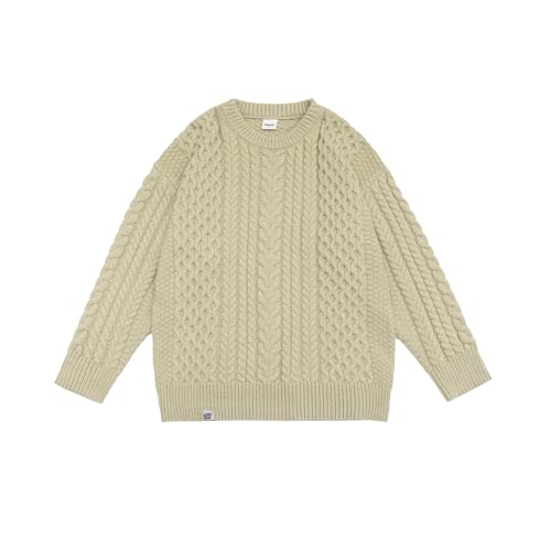 Autumn and Winter Men's Loose Japanese Retro Sweater2