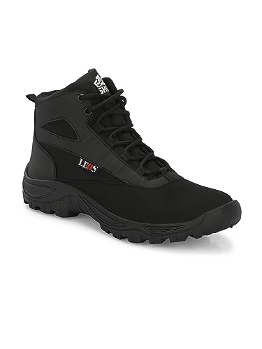 Image of Leo Men's Waterproof Non-Slip Lightweight Outdoor Mid Top Ankle Boots For Men
