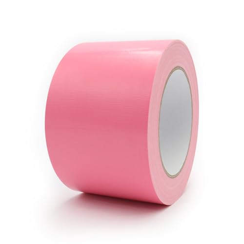 Maartla Heavy Duty Duct Tape 3 Inch X 33 Yards, 8.5 Mil Thickness, Multi Purpose Pink Duct Tape, No Residue, Waterproof and Tear by Hand - for Repairs, Industrial, Professional Use