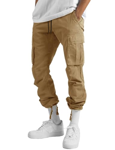 Mens Cargo Pants Casual Outdoor Hiking Pants for Men Athletic Joggers Sweatpants2