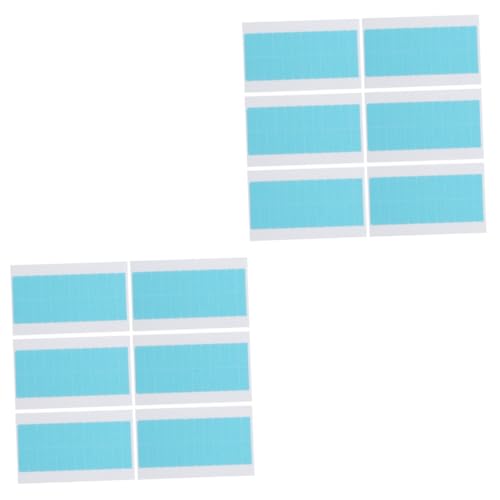 Healeved Sets Hair Extension Tape Tabs Strong Hold Flexible Natural Finish Hair Extension Supplies Sheets