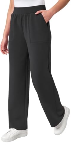 Mondetta Womens Heavyweight Wide Leg Pant