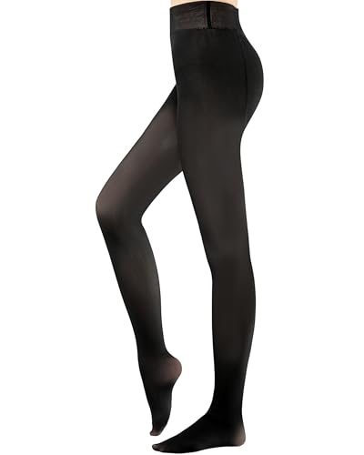 Image of Fleece Lined Tights Women - Sheer Fleece Lined Tights for Women, Winter