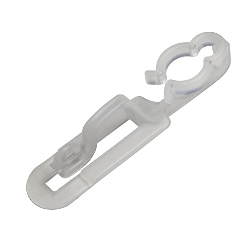 Kringle Traditions Omni All-in-One Clips - C7, Mini, Icicle Light Hangers for Gutters & Shingles (100 Pack)