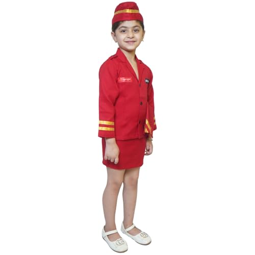 Image of Kaku Fancy Dresses Our Helper Costume for Boys & Girls | Social Helper Doctor, Nurse, Fireman, Postman, Teacher, Farmer Dress For Kids