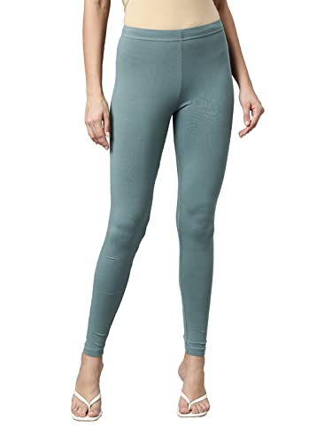 Image of GO COLORS Women Slim Cotton Leggings