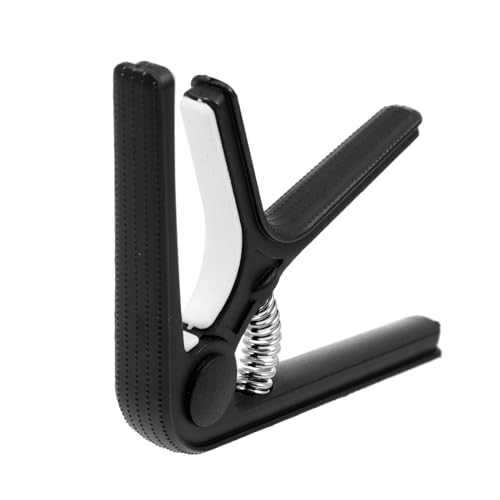 Toyvian Guitar Capo Adjustable Tension Steel Guitar Capo for Acoustic Electric Multi-functional Tuning Accessory