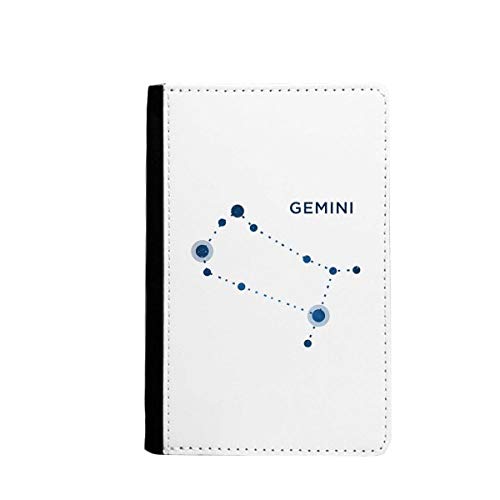 Portefeuille passeport Gemini motif astro, une idée cadeau voyage personnalisée