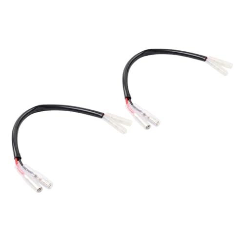 Bacar 1 Pair Adapter Plug Turn Signal Wire Connector Rubber For Tiger 800 850 Sport