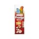 Versele-Laga Prestige Sticks kleine Papageien mit Nüssen & Rosinentopping | 4er Pack | 4 x 60 g | Snack für kleine Papageien & Sittiche | Ohne synthetische Konservierungsmittel