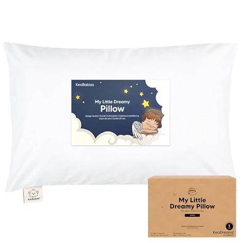 10 Best Organic Cotton Pillows for a Luxuriously Comfortable Sleep 9 KeaBabies Jumbo Toddler Pillow with Pillowcase