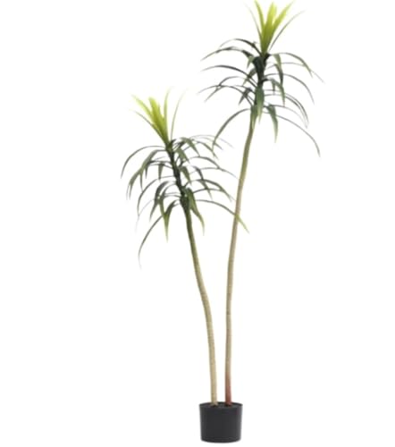 Faux arbre agave 150 cm : la solution verte sans entretien pour salon