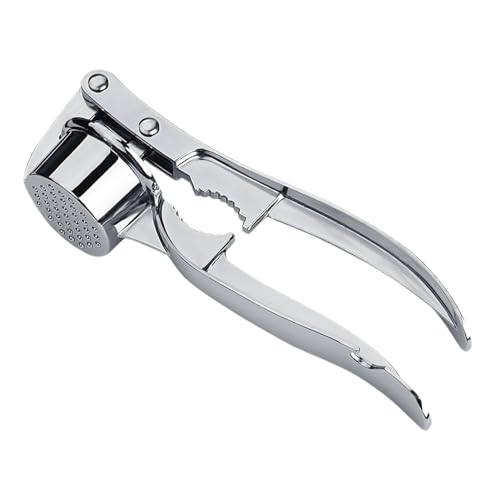 Hachoir à ail | Hachoir à ail – Presse-ail antirouille et éplucheur, presse-ail facile pour ail, gingembre, piment