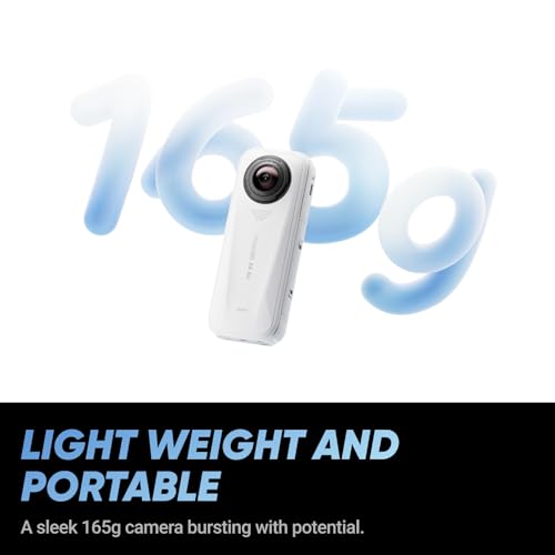Image of Insta360 X4 Air Virtual Tour Bundle - 29MP 360º HDR Photo, Invisible Selfie Stick + Tripod, 2010mAh Battery