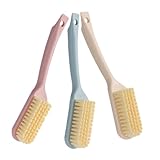 Hohopeti 3 pièces Brosse de Nettoyage Chaussures Brosse Cirer Multiusage Poils Doux Manch...